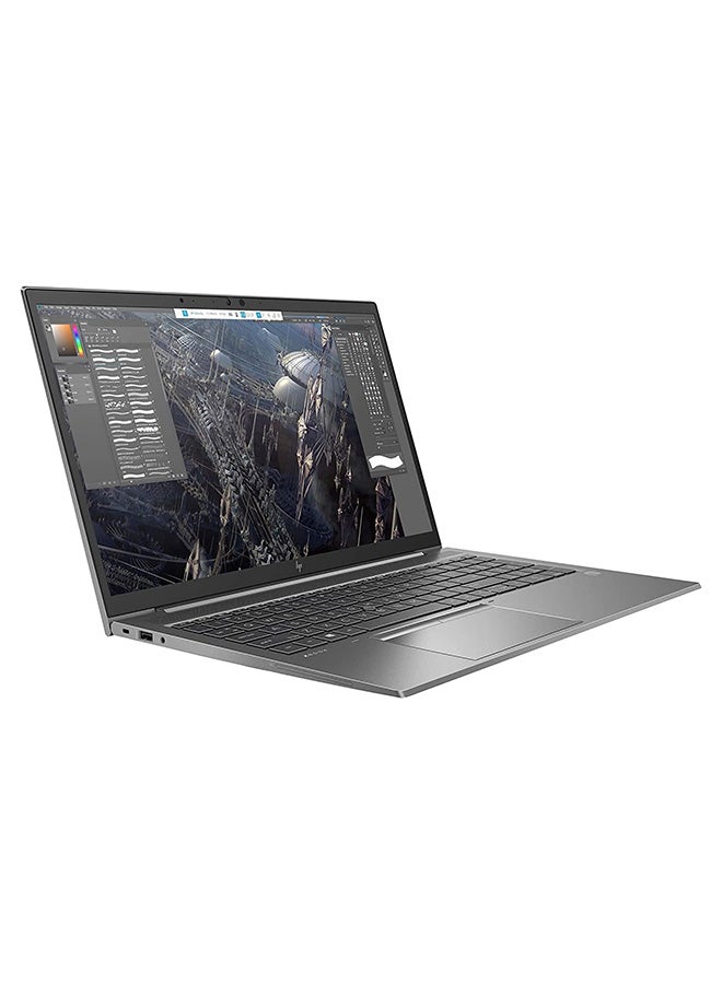 HP مجدد - محطة عمل متنقلة Zbook Firefly 15 G7 مع شاشة 15.6 بوصة، معالج كور i7 الجيل العاشر / 16 جيجابايت رام / 512 SSD / 4 جيجابايت Nvidia Quadro P520 فضي - Image 3