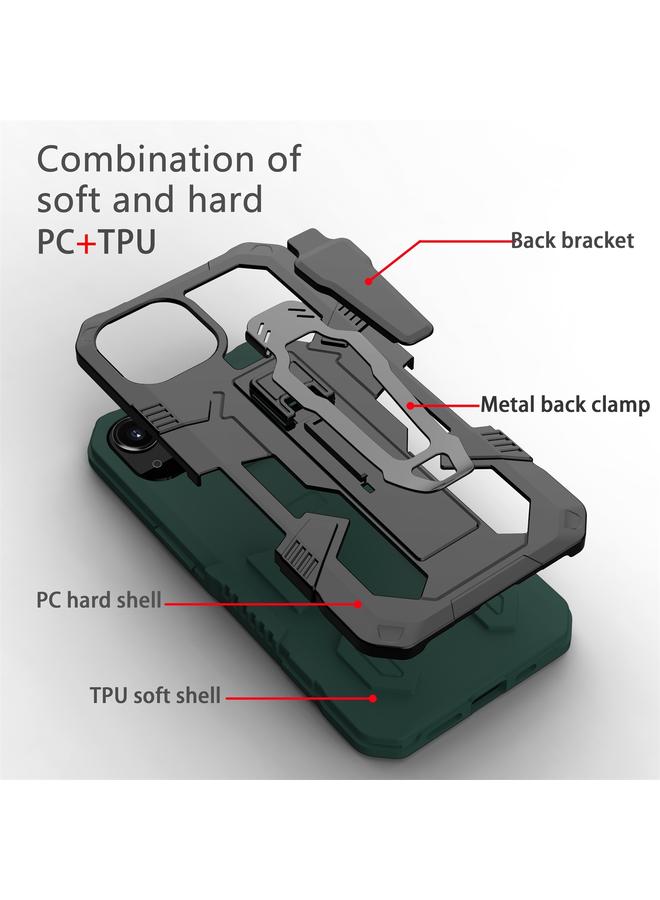 S-TOP Case For iPhone 13 Machine Armor Warrior Shockproof PC + TPU Protective Case - Image 2