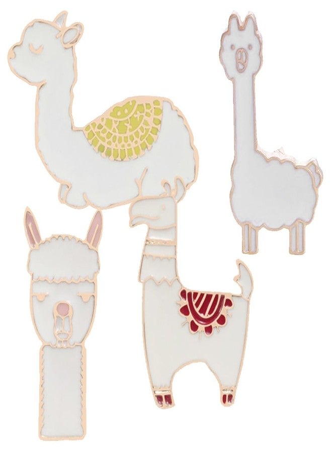BESTYASH Alpaca Brooch Pin Scarf Buckle Decorative Animal Badge Creative Corsage Lapel Pin for Women Jackets Bags Holiday - Image 1