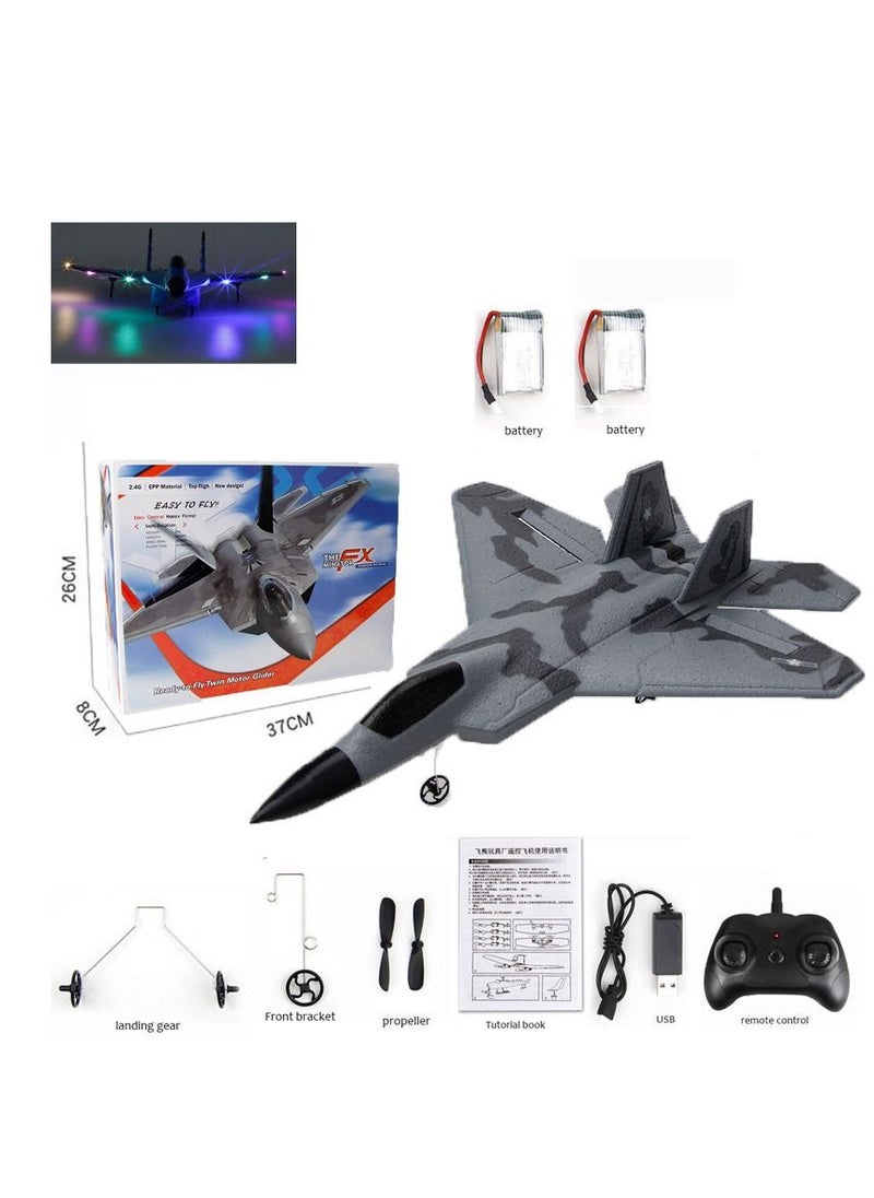 AROAQ طائرات بدون طيار تعمل بالتحكم عن بعد RC F22 تعمل ببطاريتين هدية للأطفال  - Image 1