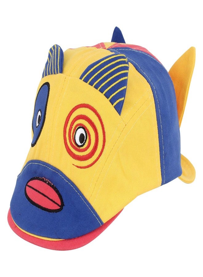 Zacharias G3E Boy's and Girl's Cotton Cap A-04 (Multicolour; 4-10 Years) - Image 4