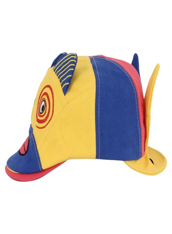 Zacharias G3E Boy's and Girl's Cotton Cap A-04 (Multicolour; 4-10 Years) - Image 2