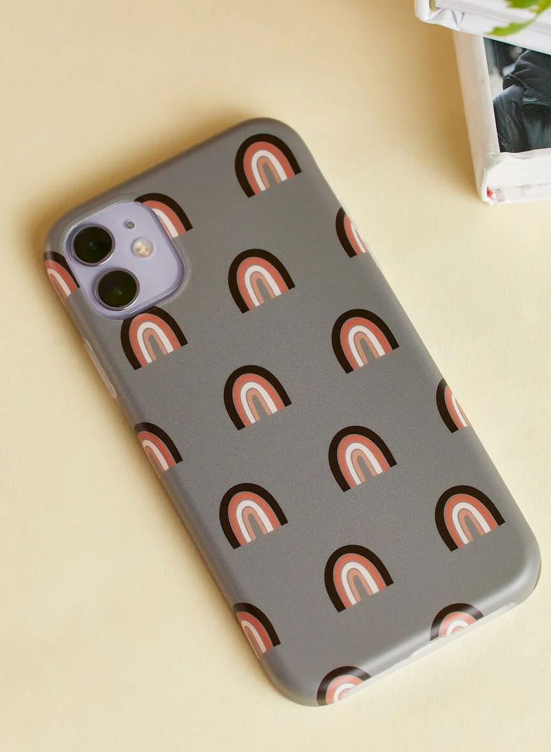 COCONUT LANE Rainbows Print Phone Case