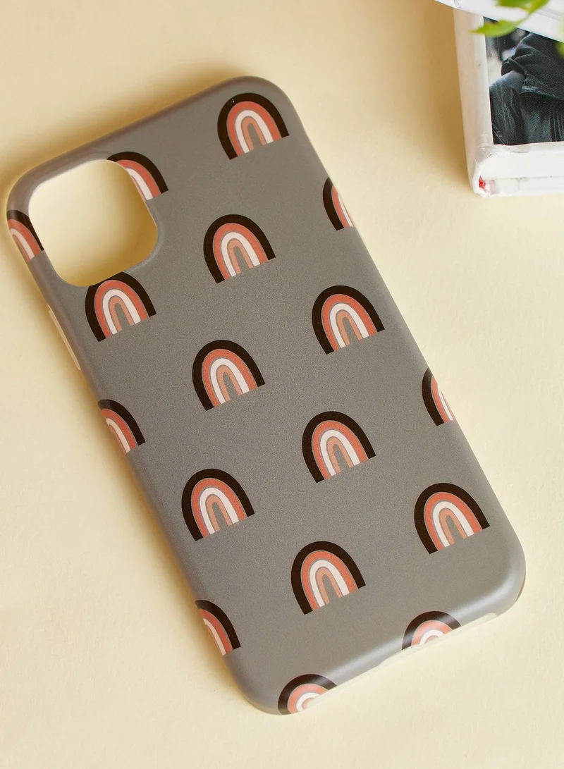 COCONUT LANE Rainbows Print Phone Case