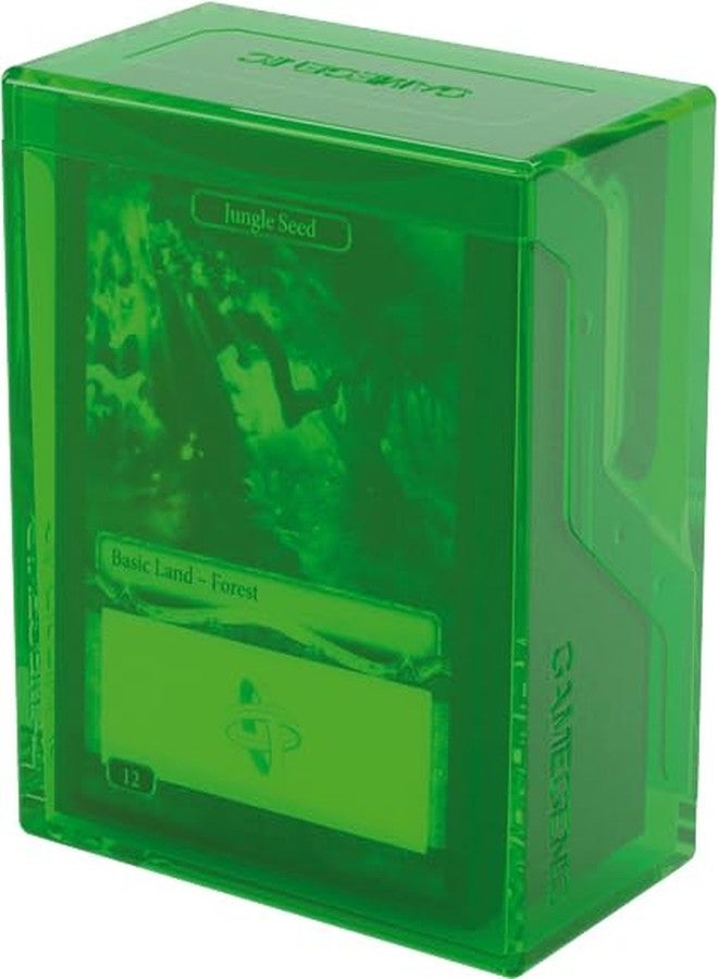 Asmodee Gamegenic Bastion 50+ XL Deck Box - Compact, Secure, and Perfectly Organized for Your Trading Cards! Safely Protects 50+ Double-Sleeved Cards, White Color, Made - Image 2