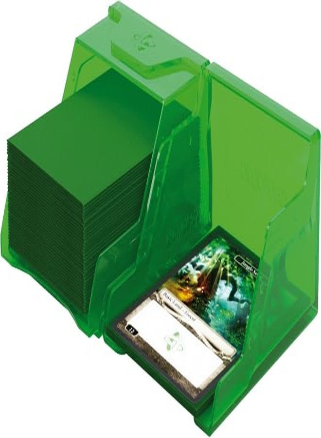 Asmodee Gamegenic Bastion 50+ XL Deck Box - Compact, Secure, and Perfectly Organized for Your Trading Cards! Safely Protects 50+ Double-Sleeved Cards, White Color, Made - Image 4