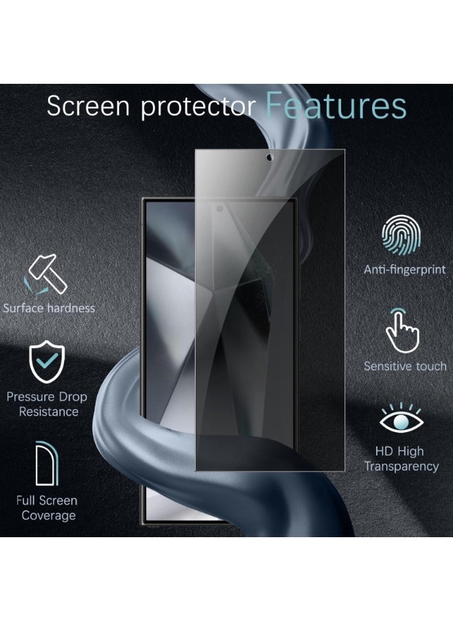 2 Pack Samsung Galaxy A56 Privacy Screen Protector, [28° Anti-Spy][9H Hardness][Anti Scratch][Bubble Free] Tempered Screen Protector for Samsung Galaxy A56 (Boxed, 2PCS)