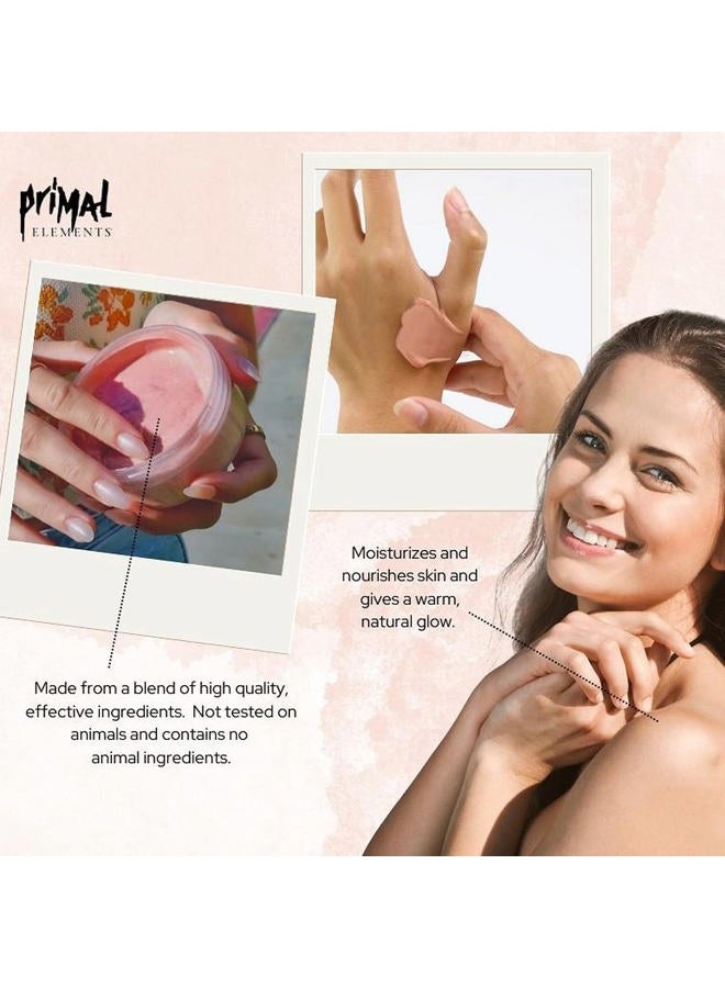 Primal Elements Sunkissed Body Butter with Coconut Oil, Shimmering Moisturizer for Ultimate Hydration and Nourishment, Suitable for All Skin Types, Instant Glow – Coconut Lime, 3 pack (4 oz each) - Image 3