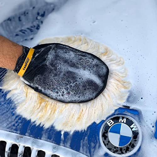 CARPRO Car Wash Mitt Merino Wool - The Professional's Scratch Free, Swirl Free & Lint Free Car Wash Kit Essential - Superior to Microfiber (1 Glove) - Image 5