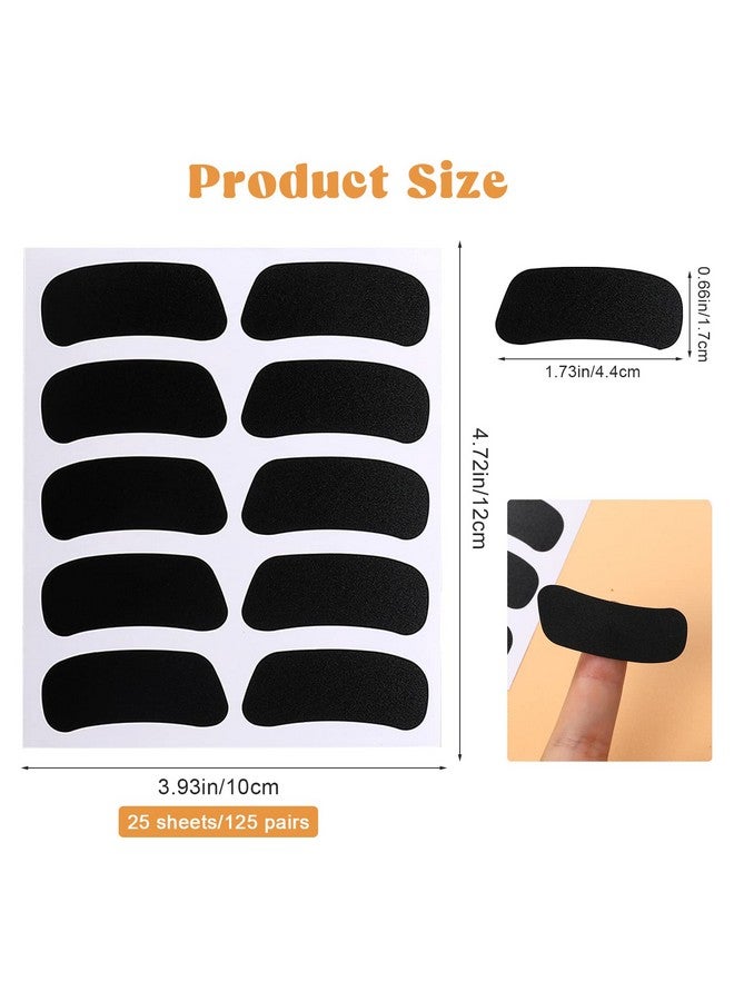 Sliverdew 125 Pairs Eye Black Stickers For Kids Football Face Stickers Customizable Eye Strips For Baseball Football Softball Lacrosse Fans Sports Eye Black Stickers For Sports Game Day Themed Birthday Party - Image 3