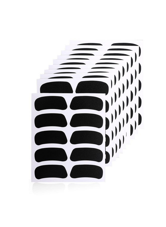 Sliverdew 125 Pairs Eye Black Stickers For Kids Football Face Stickers Customizable Eye Strips For Baseball Football Softball Lacrosse Fans Sports Eye Black Stickers For Sports Game Day Themed Birthday Party - Image 2