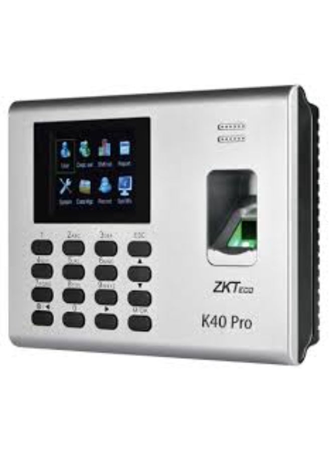 زد كيه تيكو جهاز بصمة حضور و انصراف K40 برو