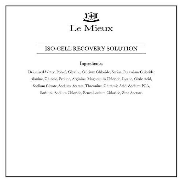 Le Mieux Iso-Cell Recovery Solution Facial Toner - Soothing Face Mist, Hydrating Amino Acid & Mineral Spray to Help Calm Post-Treatment Skin, No Parabens or Sulfates (6 oz / 180 ml) - Image 5