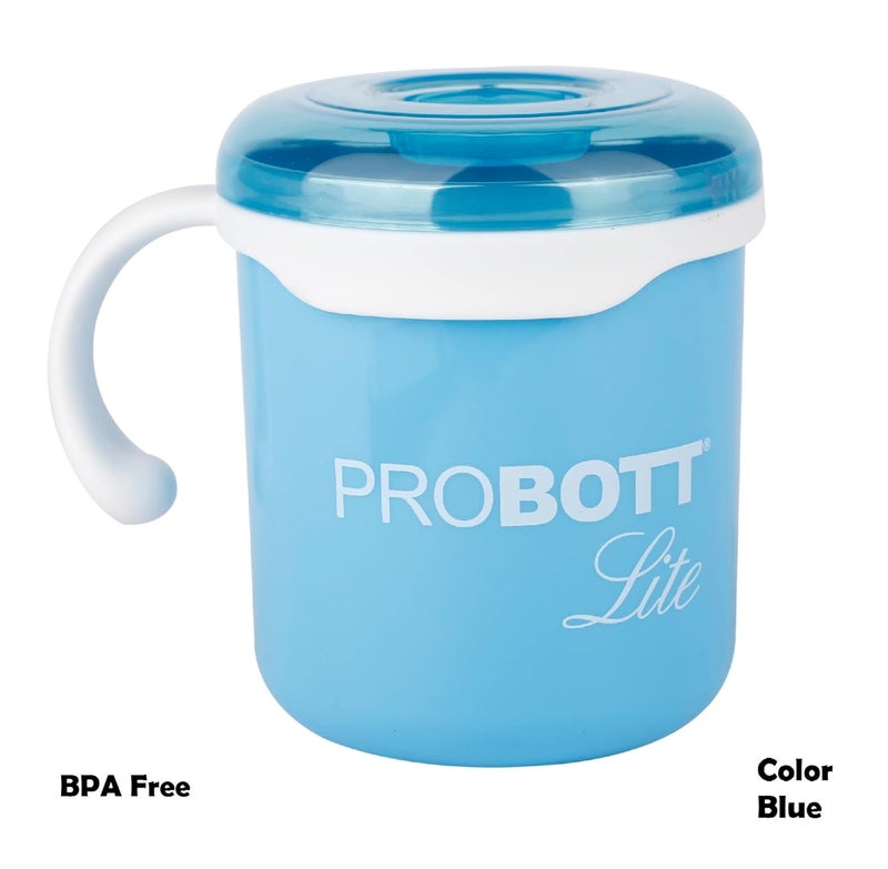 PROBOTT PROBOTT LITE Stainless Steel Fridge Refrigerator Thunder Cuppa drinkware Mug Each 280ml - Pack of 2 (Blue)  - Image 5