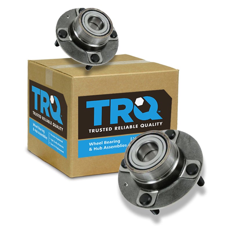TRQ 2 Piece Rear Wheel Bearing Hub Assembly Set Compatible with 20012006 Hyundai Elantra 20052009 Kia Spectra Spectra5
