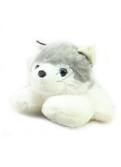 Tickles Tickles Husky Dog Soft Stuffed Plush Animal Toy for Kids Boys & Girls Birthday Gifts (Color: Grey Size: 28 cm)  - Image 2