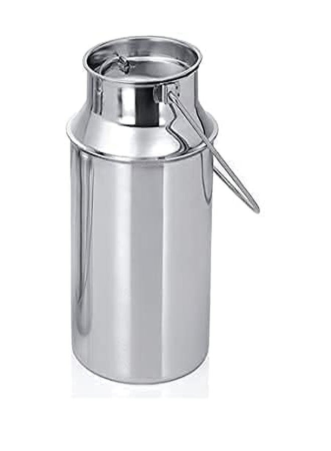 Duodeno Premium Stainless Steel Milk Can with Handle | Food Grade, Rust-Proof Milk Container for Home & Daily Use | Durable Steel Milk Storage Pot (2 Litter) - Image 2