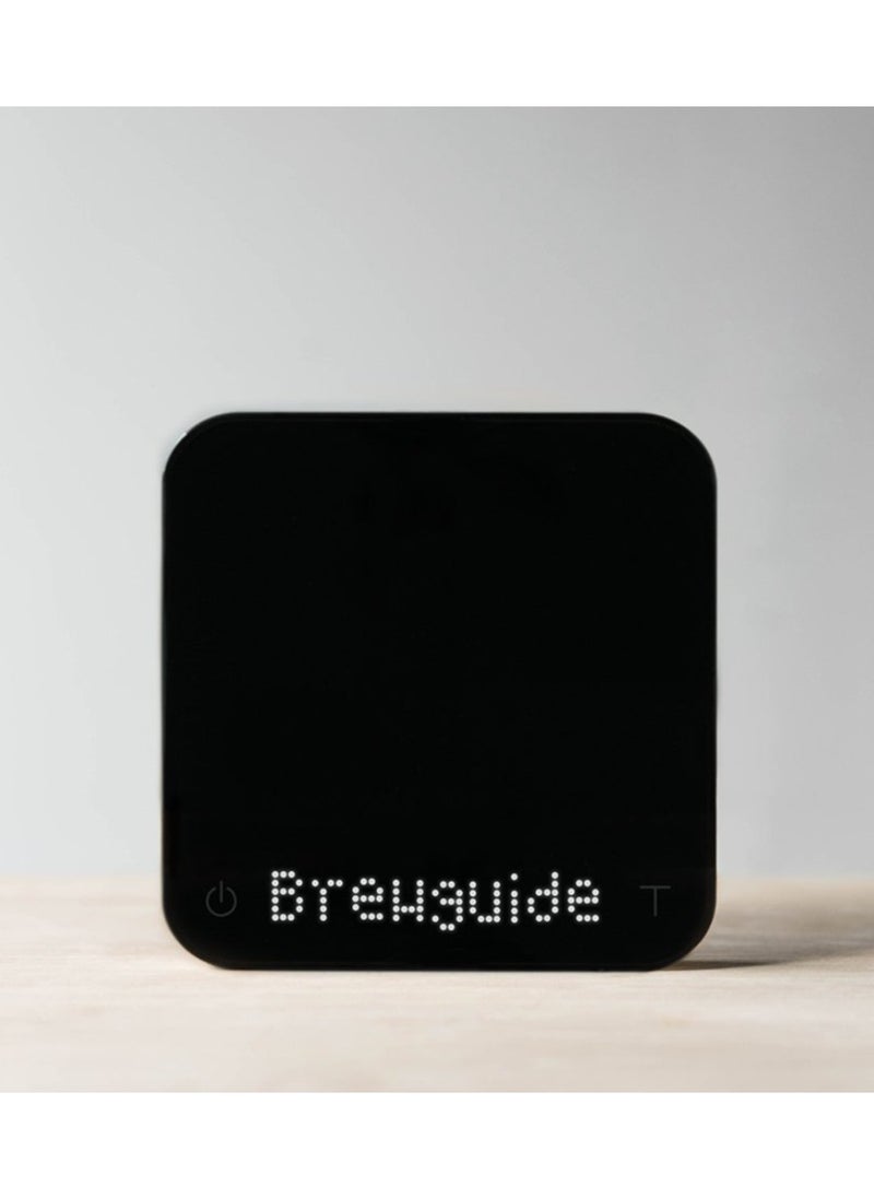 Pearl Model S, Professional Coffee Scale For Monitoring Real Time Weight, Time, and Flow-rate, with Bluetooth Connectivity - Black