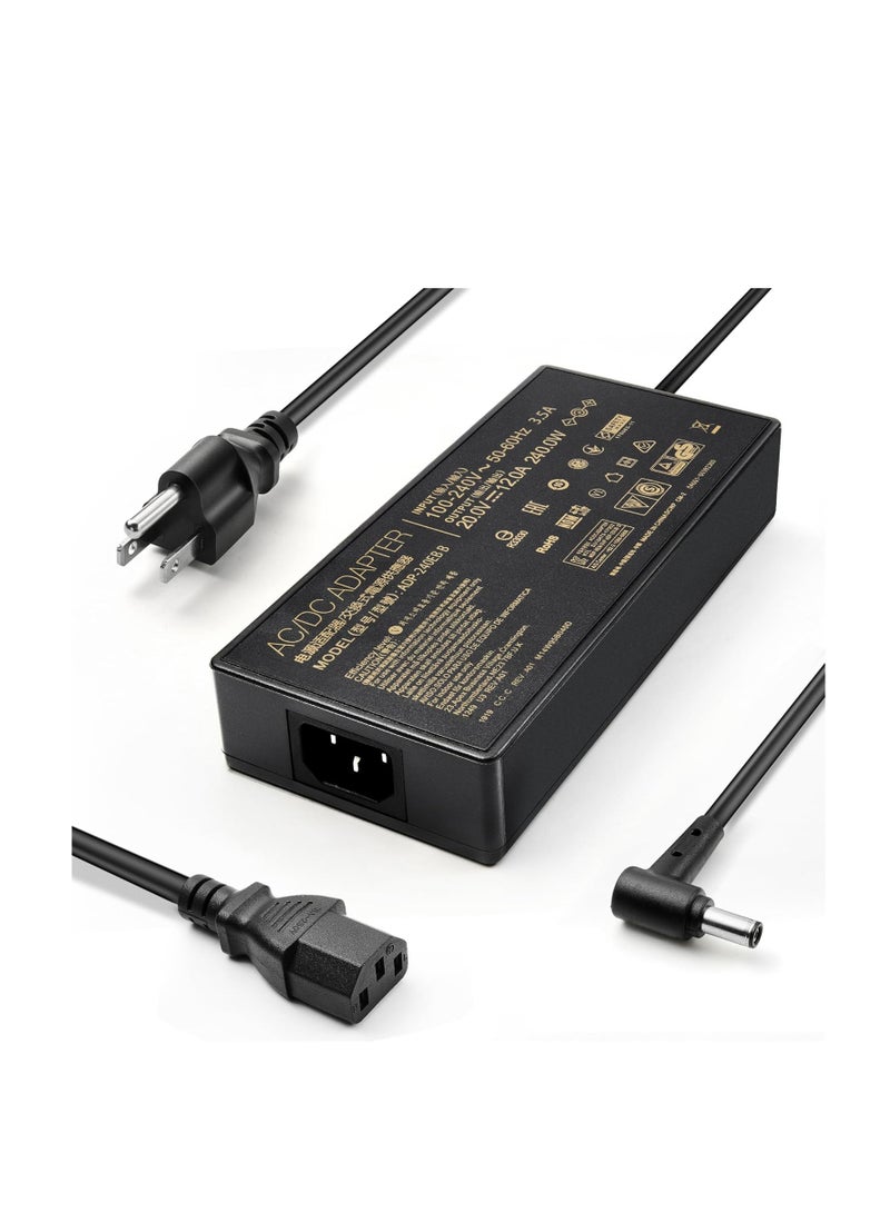 Terabyte شاحن نحيف 180 واط 19.5 فولت 9.23 أمبير لأجهزة A-sus ADP-180UB B A17-180P1A A17-180P4A GL504GM GL704GM A-sus G14 GA401IV GA401IU GA401IH GX535GX FX505DU FX505DT FX505DD FX705DT GX531gm GL703GM GL703GS - Image 1