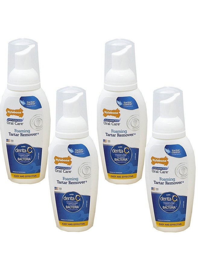 Nylabone (4 Pack) Advanced Oral Care 4 Oz Dog Foaming Tartar Remover 