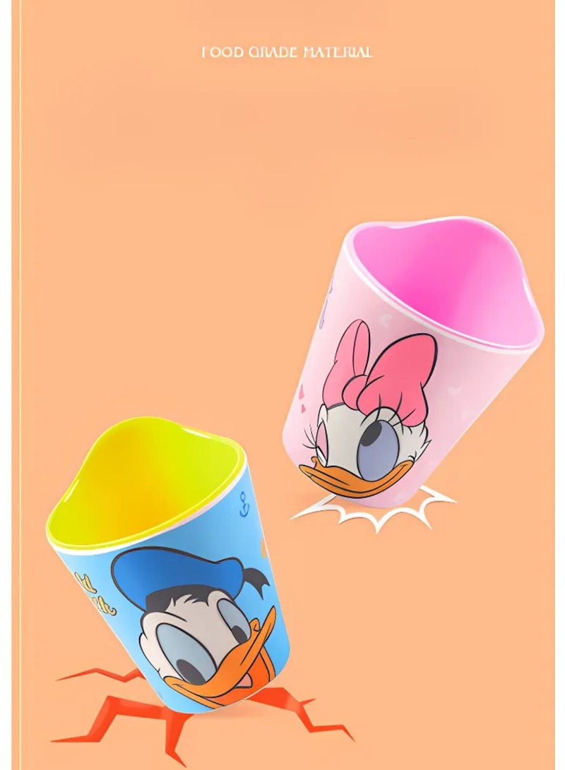 Disney Daisy duck Kids Drinking Cup Adorable Pink & Purple Carton Character Print BPA-Free & Durable 320ML - Image 2