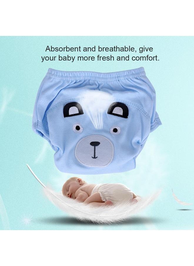 Thoraya - 3 Layers Soft Diaper Pappy Training Pants Washable Reusable for Baby Infant Bear - Image 1