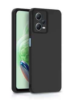 بورتوني غطاء Redmi Note 12 Pro Plus 5G غطاء خلفي ناعم من مادة TPU مرن وناعم من السيليكون غير لامع مع حماية الكاميرا لهاتف Xiaomi Redmi Note 12 Pro Plus 5G  - Image 1