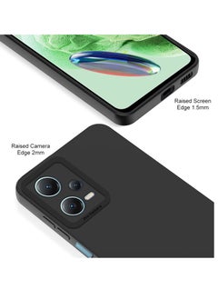 بورتوني غطاء Redmi Note 12 Pro Plus 5G غطاء خلفي ناعم من مادة TPU مرن وناعم من السيليكون غير لامع مع حماية الكاميرا لهاتف Xiaomi Redmi Note 12 Pro Plus 5G  - Image 3