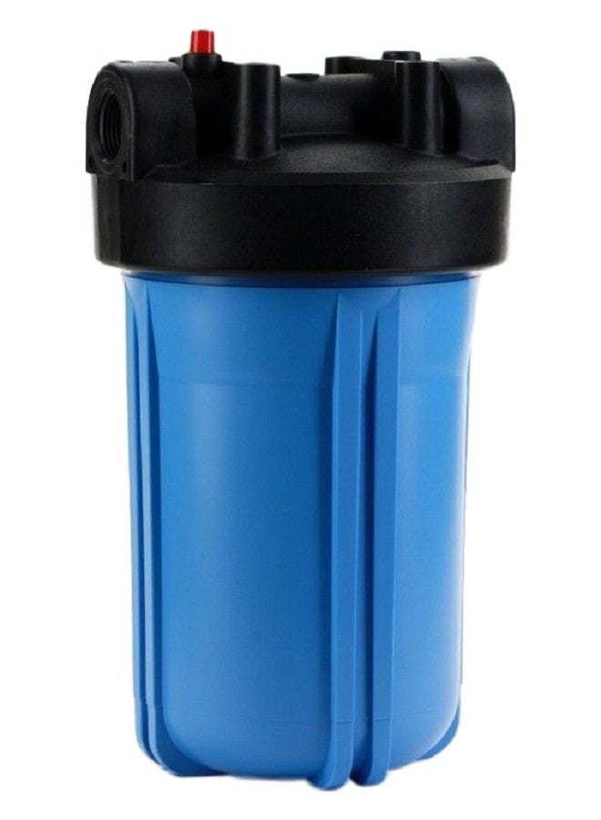 Hydronix HF45-10BLBK10PR Water Filter Housing NSF Listed 10" - 1" Ports w/PR - Image 1