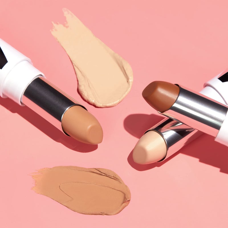 Almay Skin Perfecting Comfort Concealer, Face Makeup, Full Coverage, Natural Looking Finish, Cruelty-Free, Hypoallergenic, Dermatologist Tested, 100 Fair, 1 Count - Image 2