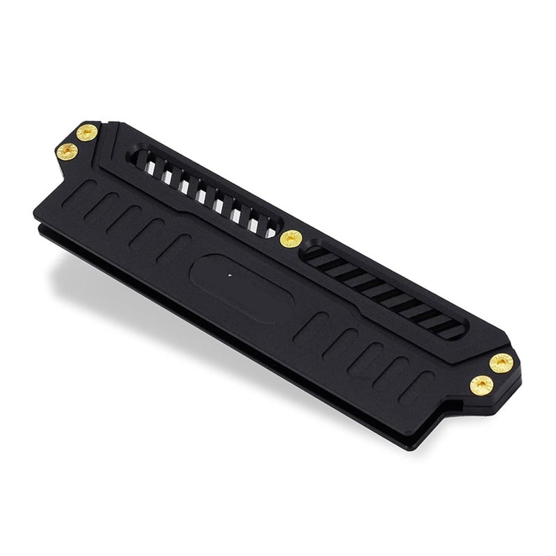 DDR4/DDR5 Aluminum Alloy Memory RAM Cooler Heatsink(1 PCS Black)