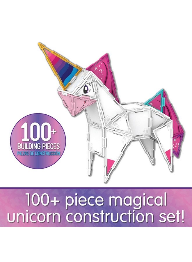 The Learning Journey Techno Tiles - Magical Unicorn | Construction Project with 100+ Building Pieces | STEM Projects for Kids Ages 5-10 | Engineering Activity for Girls & Boys - Image 2