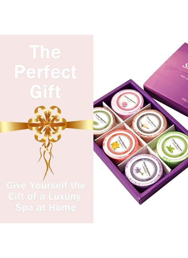 ECVV - 6-Pack Organic And Natural Essential Oil Handmade Bath Bombs Gift Set - Image 1
