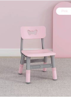 JSAITOYS Learning Drawing Toy Plastic Baby Table And Chair Set Height Adjustable Small Children Home Reading Study  - Image 5