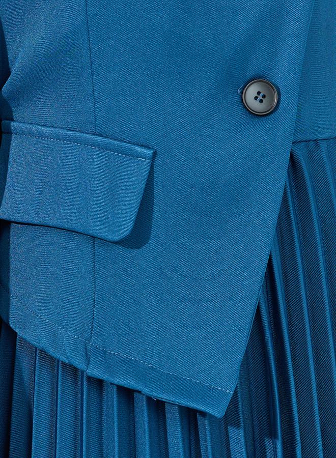 Styli Pleated Blazer Dress  - Image 4