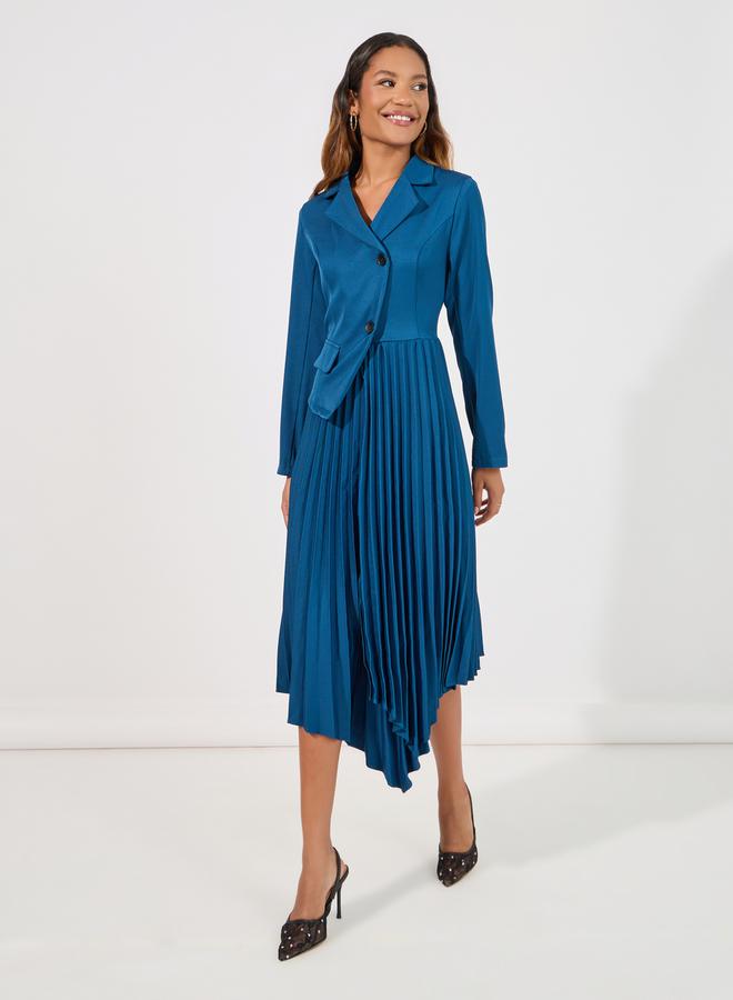 Styli Pleated Blazer Dress  - Image 3