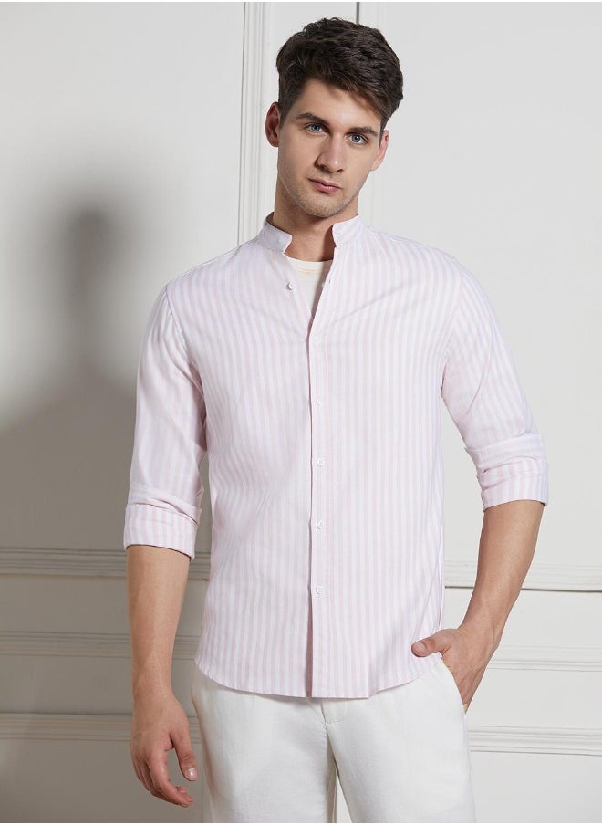 Dennis Lingo Pink Casual Shirt for Men - Regular Fit, Trendy  - Image 3