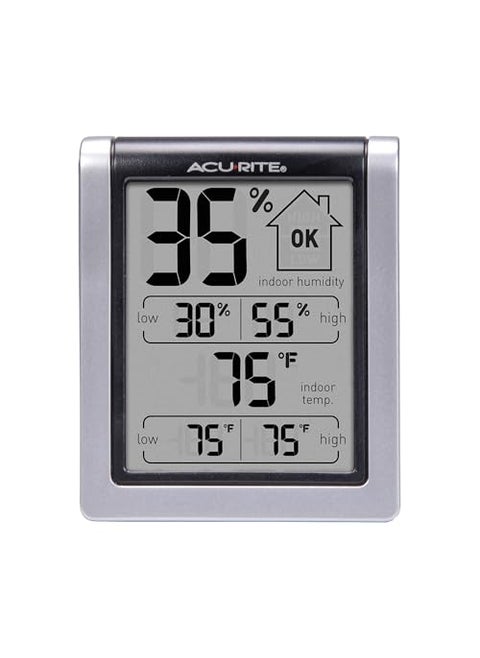 AcuRite Wireless Digital Indoor Thermometer and Hygrometer Monitor for Inside Temperature and Humidity Measurements 00613