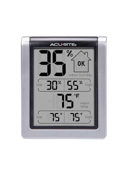 Acurite - AcuRite Wireless Digital Indoor Thermometer and Hygrometer Monitor for Inside Temperature and Humidity Measurements 00613 - Image 1