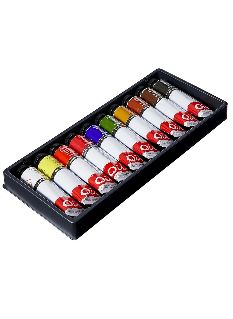 Daler Rowney 10-Piece Graduate Oil Selection Set 38ml Content  - Image 2