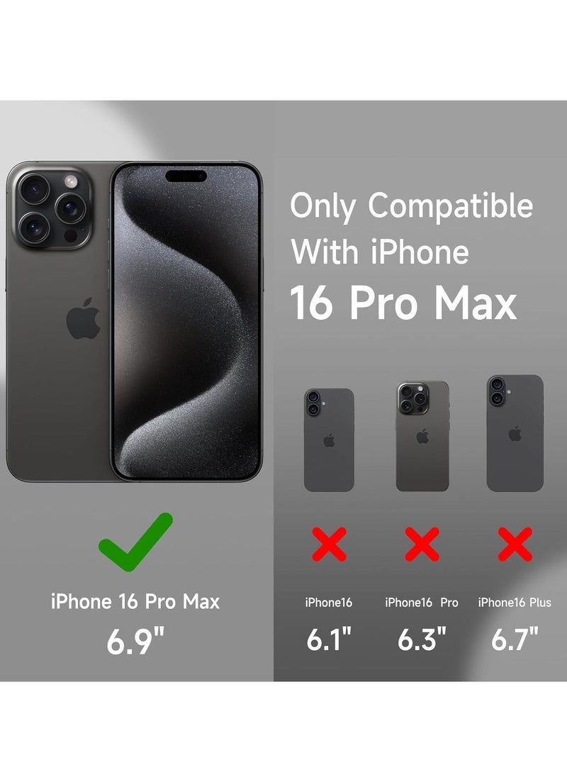 Raxoom iPhone 16 Pro Max Soft Liquid Silicone Gel Case - Full Body Shockproof Protection with Matte Finish & Microfiber Lining (Wine Red) - Image 2