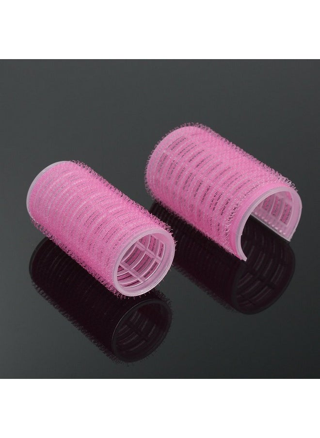 Wendy Mall 2Pcs/Set Plastic Hair Rollers Curlers Bangs Self-Adhesive Hair Volume Hair Curling Styling Tools Magic Women Diy Makeup Tools S 
