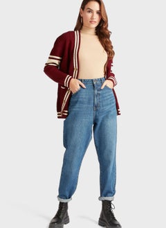Lee Cooper High Waist Straight Jeans  - Image 4