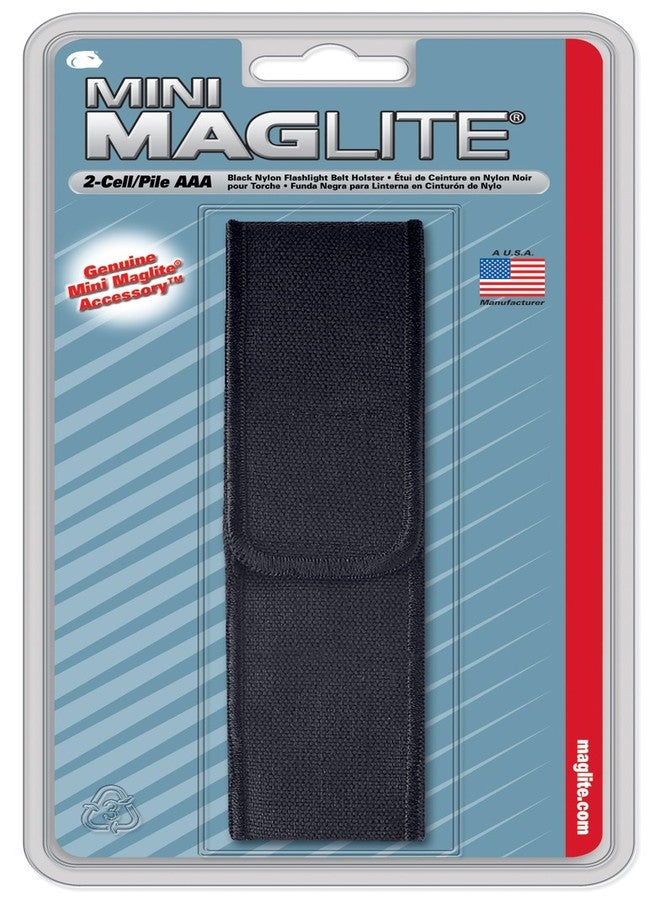 ماجلايت جراب Maglite الأسود المصنوع من النايلون كامل الغطاء لـ AAA Mini - Image 2