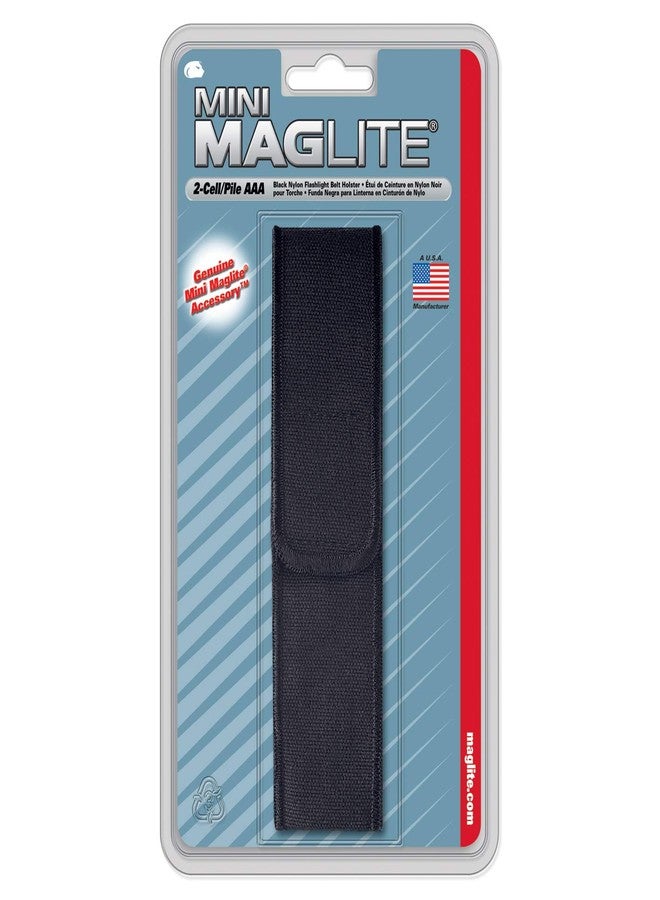 ماجلايت جراب Maglite الأسود المصنوع من النايلون كامل الغطاء لـ AAA Mini - Image 1