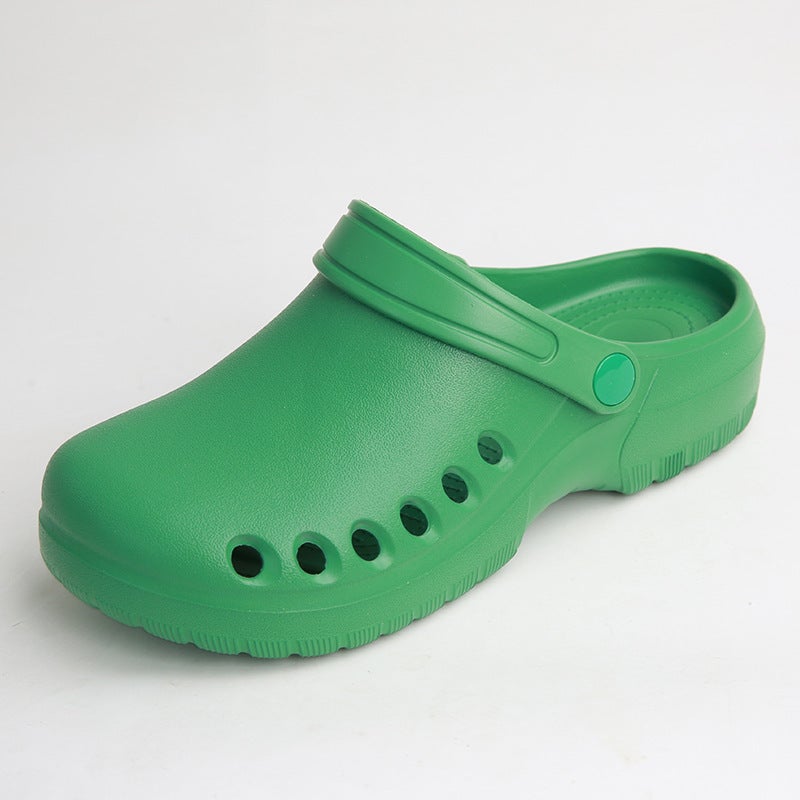 Surgical Shoes Eva Protective Shoes Clean Shoes Lightweight Baotou Anti-Acupuncture Anti-Drip Anti-Splash Integrated Forming Two-Wear 061 - Image 1