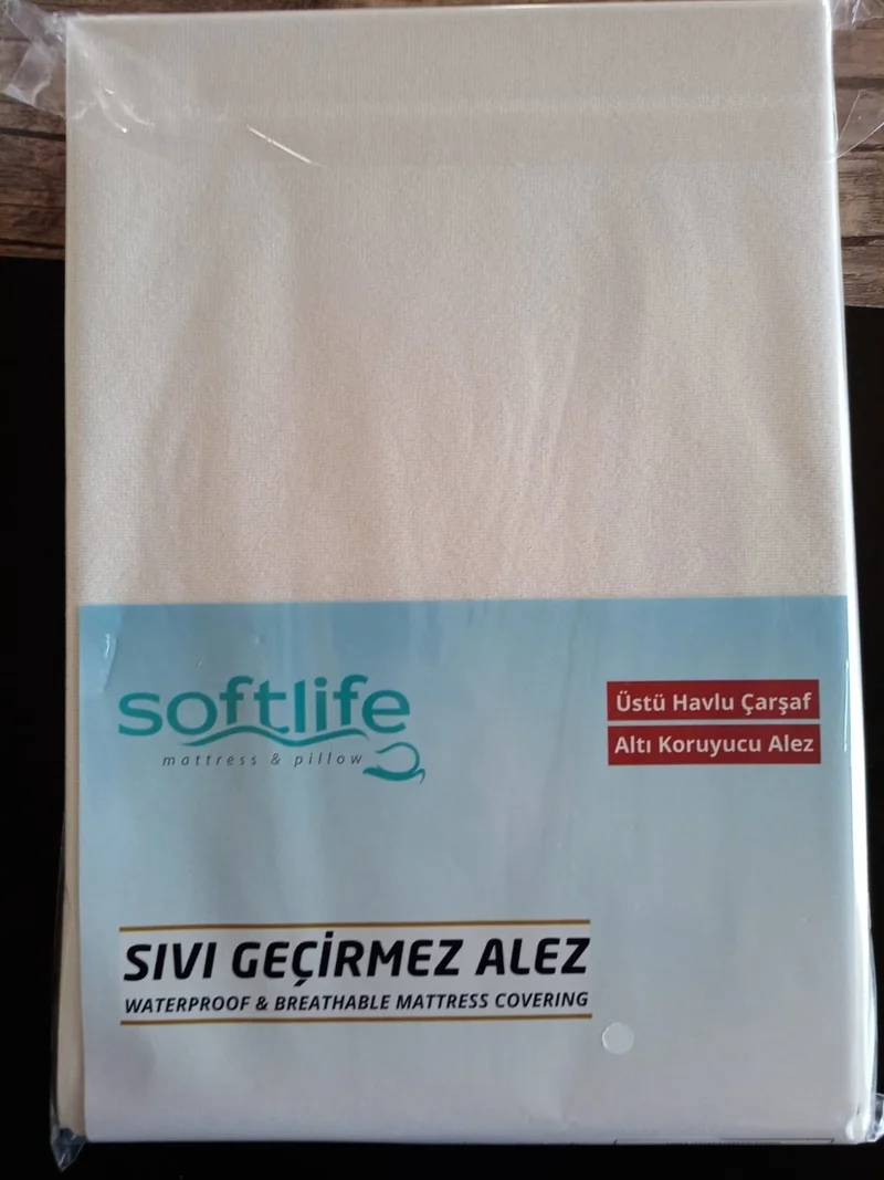 Medpride Double Cotton Fitted Liquid-Proof Mattress Protector 160 cm x 200 cm