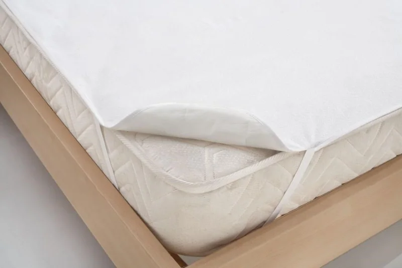 Medpride Double Cotton Fitted Liquid-Proof Mattress Protector 160 cm x 200 cm