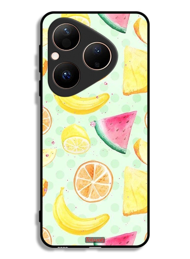 Tolwak Huawei Pura 80 Protective Case Cover Fruits Watercolor Art - Image 1