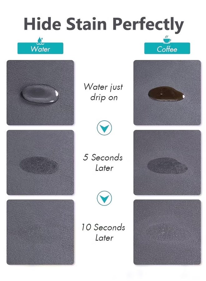 Drain Pad Coffee Mat Table Mat Coffee Machine Drying Mat Non-Slip Rubber Bottom Quick-Drying Mat Coffee Cup Mat Coffee Mug Mat Coffee Bar Mat Kitchen Mat for Coffee Machine, Kitchen, Sink, Tableware  - Image 5